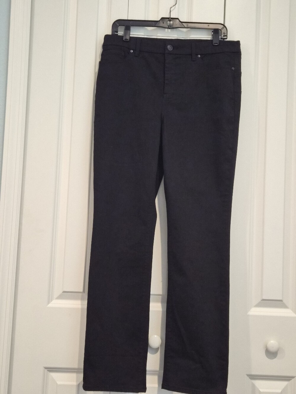 Chico's So Lifting Slim Leg Black Jeans Size 1 (US 8) 29" Inseam High Rise